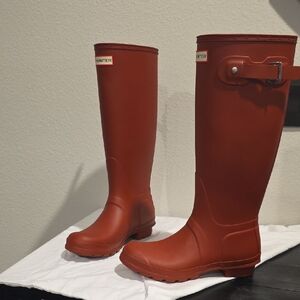 Hunter Classic Red Waterproof Boots